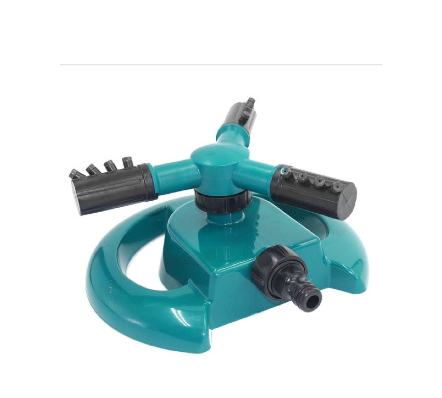 Garden Hose Water Sprinkler | 360° Rotating 3-Arm Design