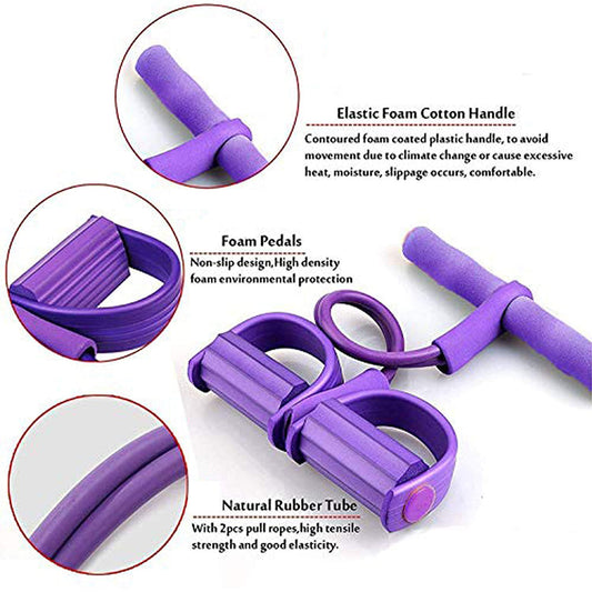 High-Resistance Pull String – Rubber Exerciser for Intense Workouts