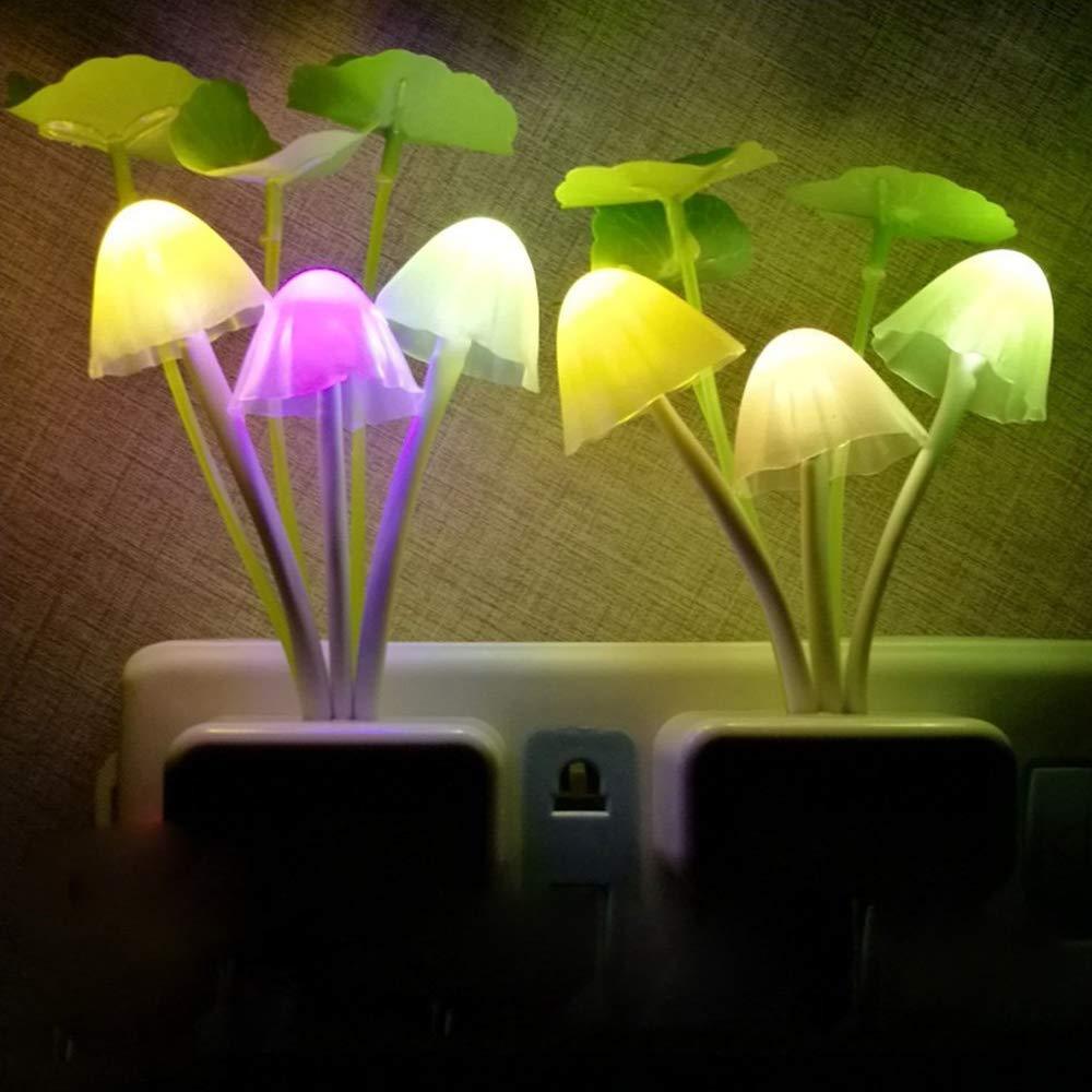 Night Light Mushroom Lamp (Colorful)