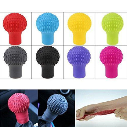 Universal Fit Anti-Scratch Silicone Gear Shift Knob Protective Cover