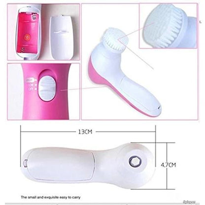 All-in-One Smoothing Massager – 5-in-1 Body and Facial Care (Pink)