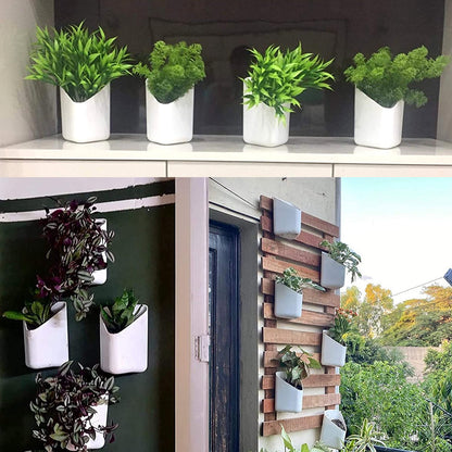 Colorful Vertical Planter – Multicolour Hanging Pots for Your Garden