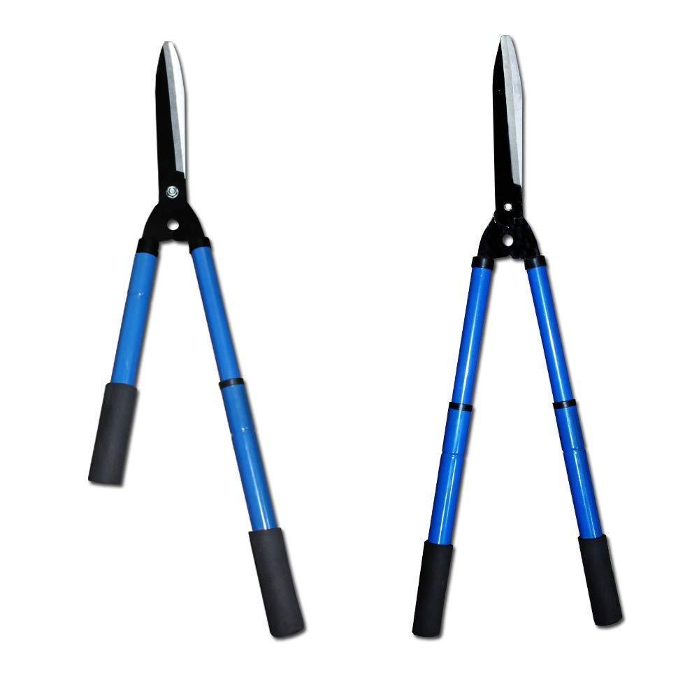 Heavy Duty Adjustable Hedge Shears with Comfort Grip