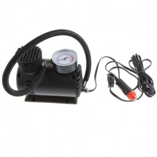 Portable 12V Electric Air Compressor Pump - Car Tyre Inflator (250 Psi)