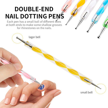 Fashionable Nail Art Point Pen Set for Women