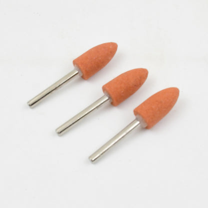 High-Quality 3-Piece Bullet Shape Rotary Grinding Stones