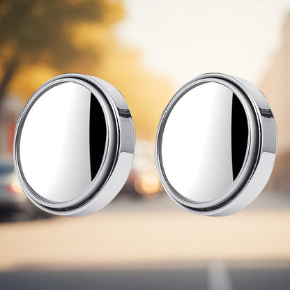 Car Blind Spot Side Mirror - HD Round Glass (2 Pcs Set)