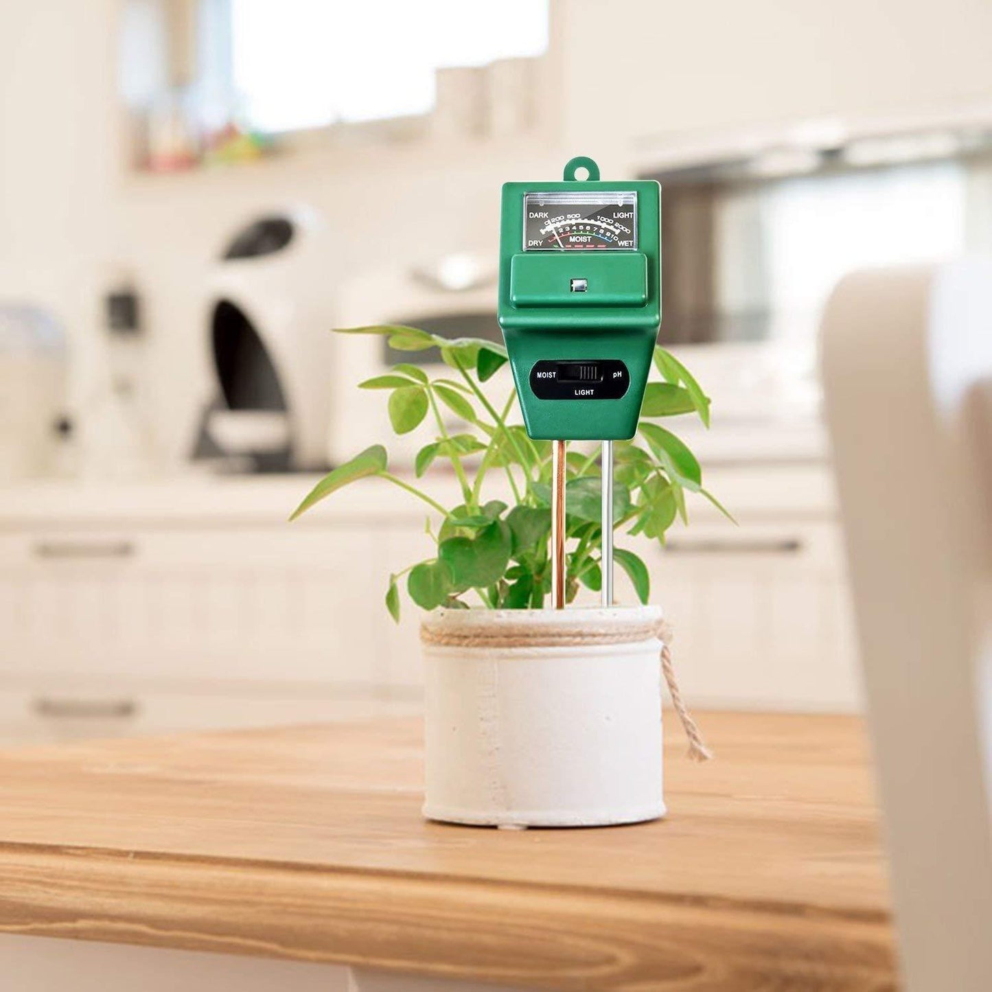 3 Way Soil Meter - pH Testing Meter for Gardening