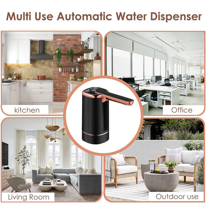 USB Rechargeable Automatic Portable Water Dispenser Pump for 20 Litre Bottles – Compact, Noiseless, and Effortless Water Dispensing for Home, Office, and Travel (1 Pc)