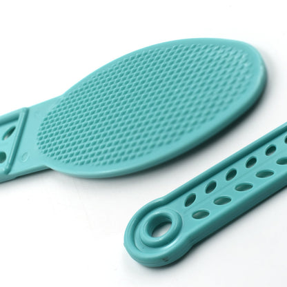 Foot Care Essentials: Plastic Pedicure Scrubber