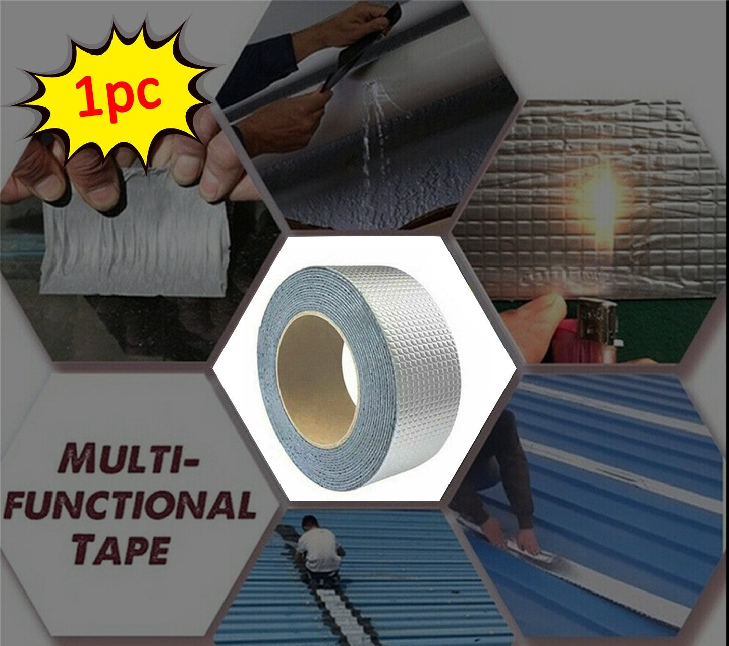 Durable Aluminium Foil Tape | Self-Adhesive for Easy Application