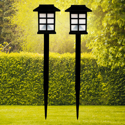 Solar Garden Lights (Pack of 2) | Waterproof Outdoor Landscape Lighting