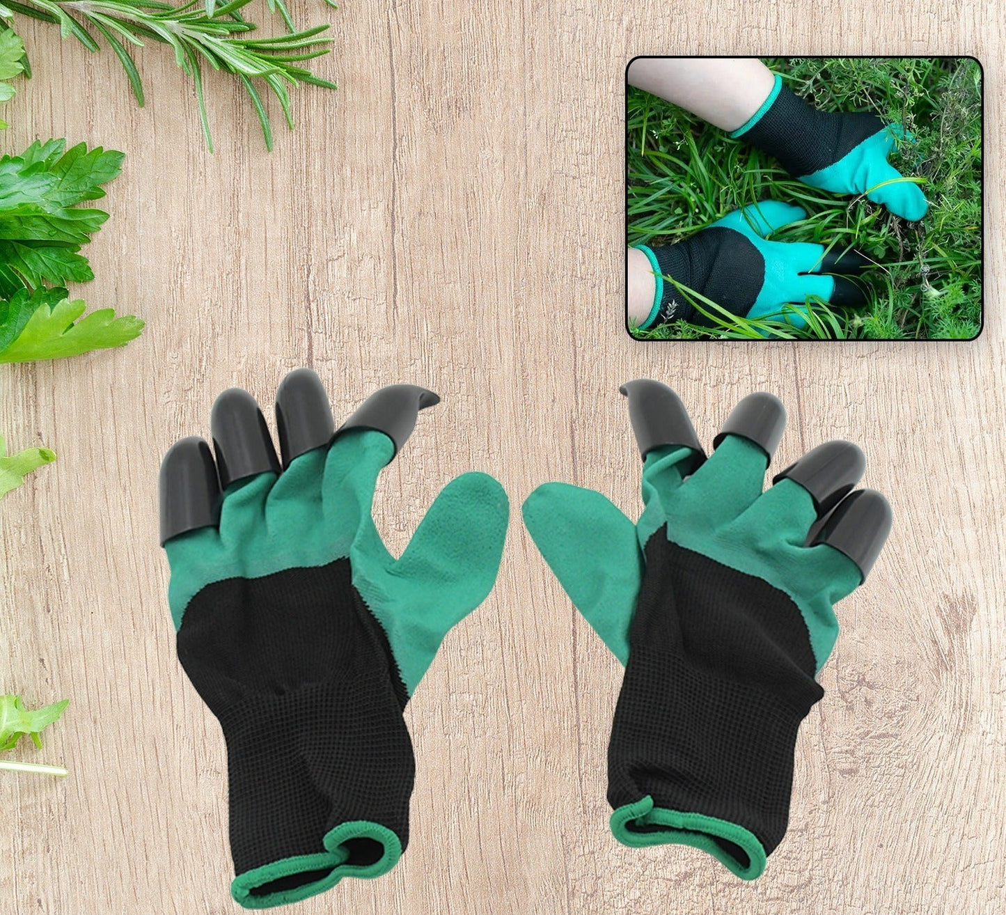 Gardening and Farming Gloves with Claws | Perfect for Home and Industrial Use