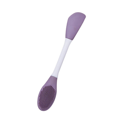 Silicone Facial Scrub and Mud Mask Applicator – Dual-Headed Beauty Tool