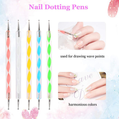 Fashionable Nail Art Point Pen Set for Women