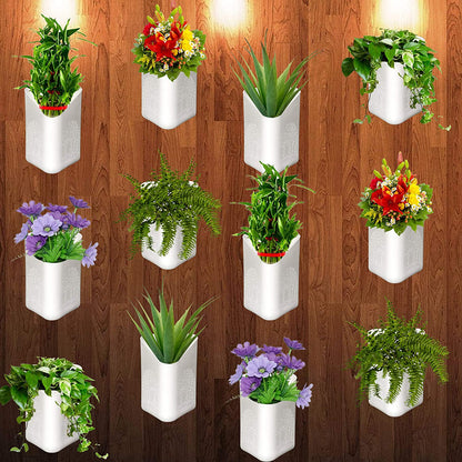 Colorful Vertical Planter – Multicolour Hanging Pots for Your Garden