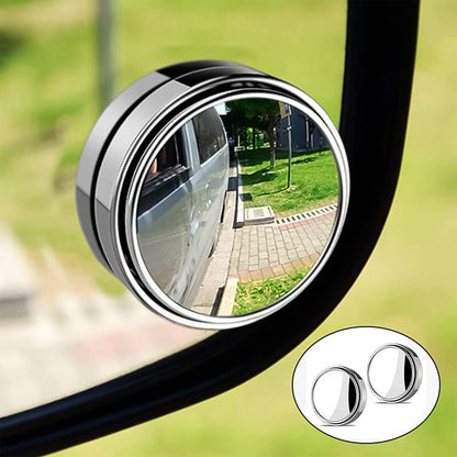 Car Blind Spot Side Mirror - HD Round Glass (2 Pcs Set)