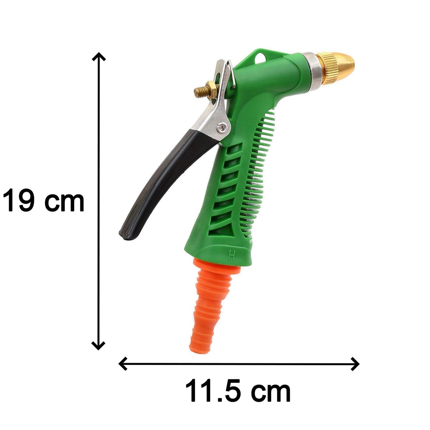 Durable Hose Nozzle Spray Gun | Adjustable Water Lever for Precision