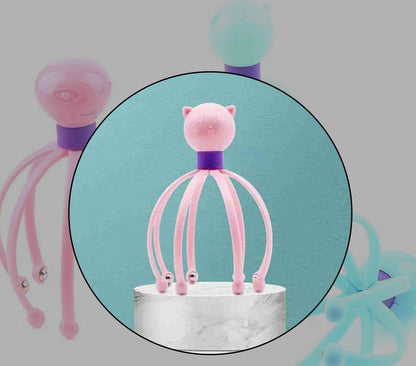 Soothing Octopus Scalp Massager for Stress Relief