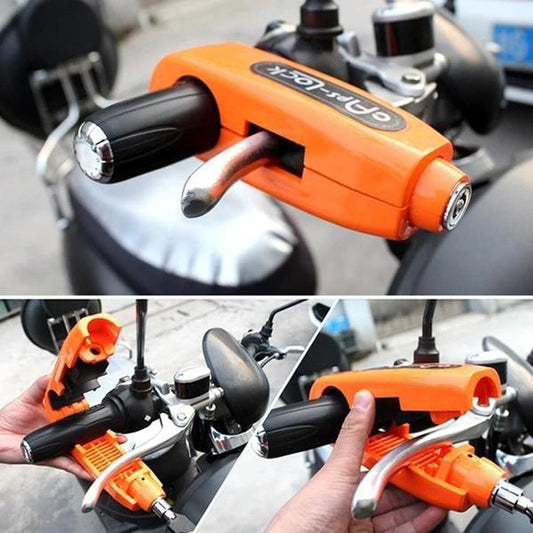 Heavy Duty Bike Brake Lock – Secure Locking System with Handlebar and Brake Lever