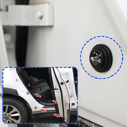 Car Door Shock Absorber - Protection Sticker and Shock Absorbing Gaskets High-Quality PVC Material for Maximum Durability and Comfort-1Pc