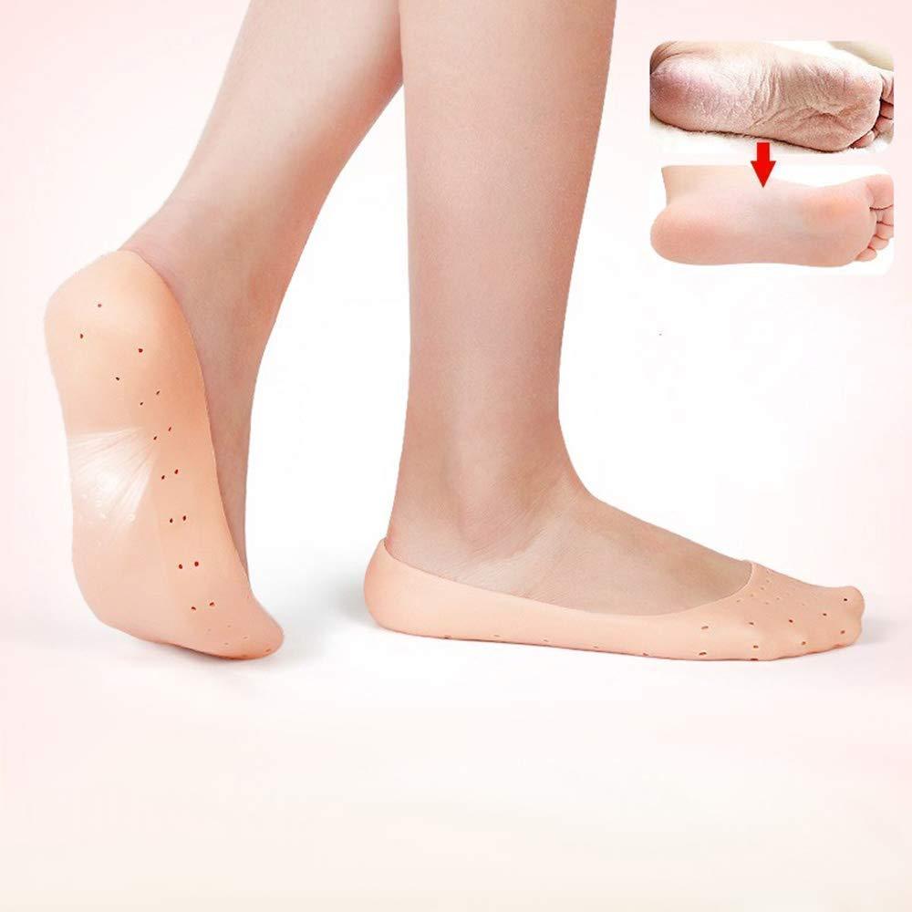 Anti-Crack Moisturizing Socks – Silicone Gel Foot Protector