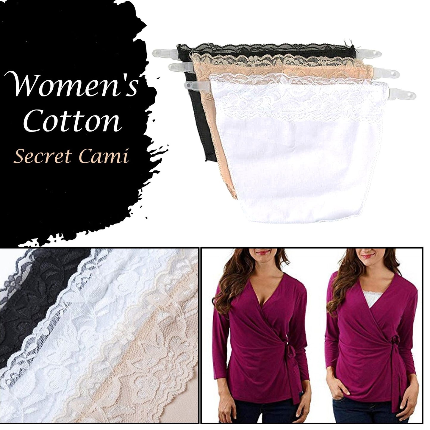 Women’s Essential Cotton Cami – Secret Comfort and Style