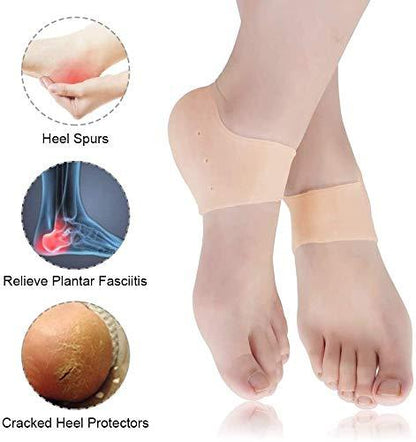 Silicon Gel Heel Socks – Anti-Crack Moisturizing Foot Care