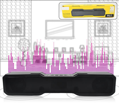 3d Sound Wireless Bluetooth Speaker (1 Pc)