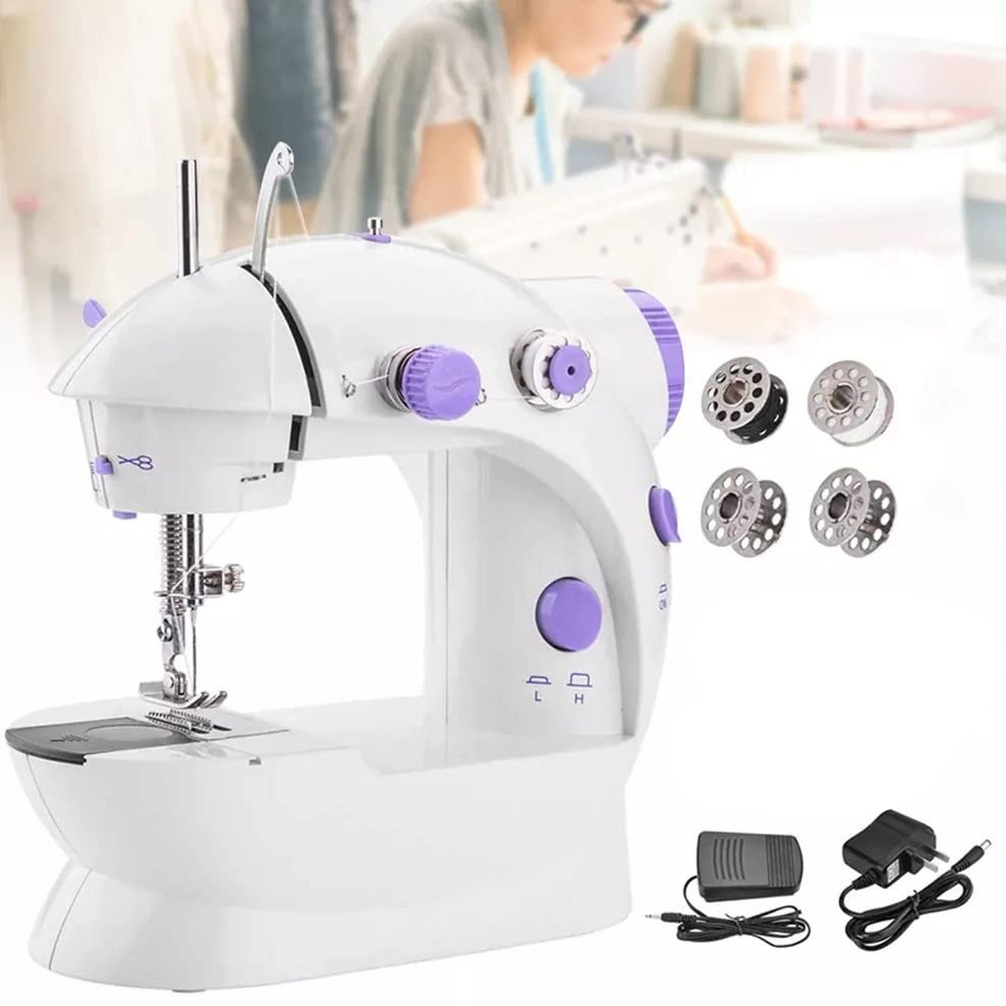 Silai Electric Sewing Machine Set with Extension table set