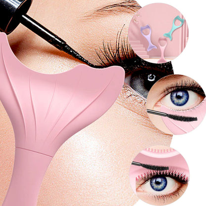 Multifunctional Eyeliner Wing Stencil and Brush Comb for Eye Makeup – Easy & Quick