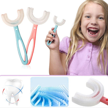 ComfortFit Kids U-Shaped Toothbrush - Perfect for Toddlers and Children