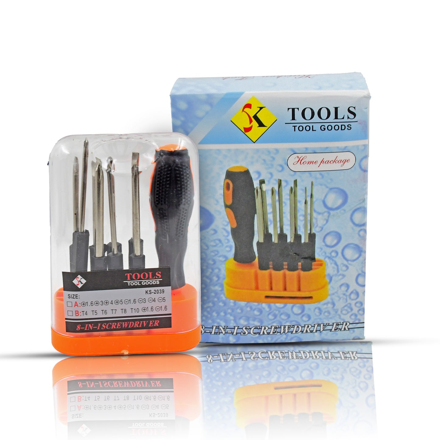 8-in-1 Screwdriver Set - Essential Tool Kit for Every Household