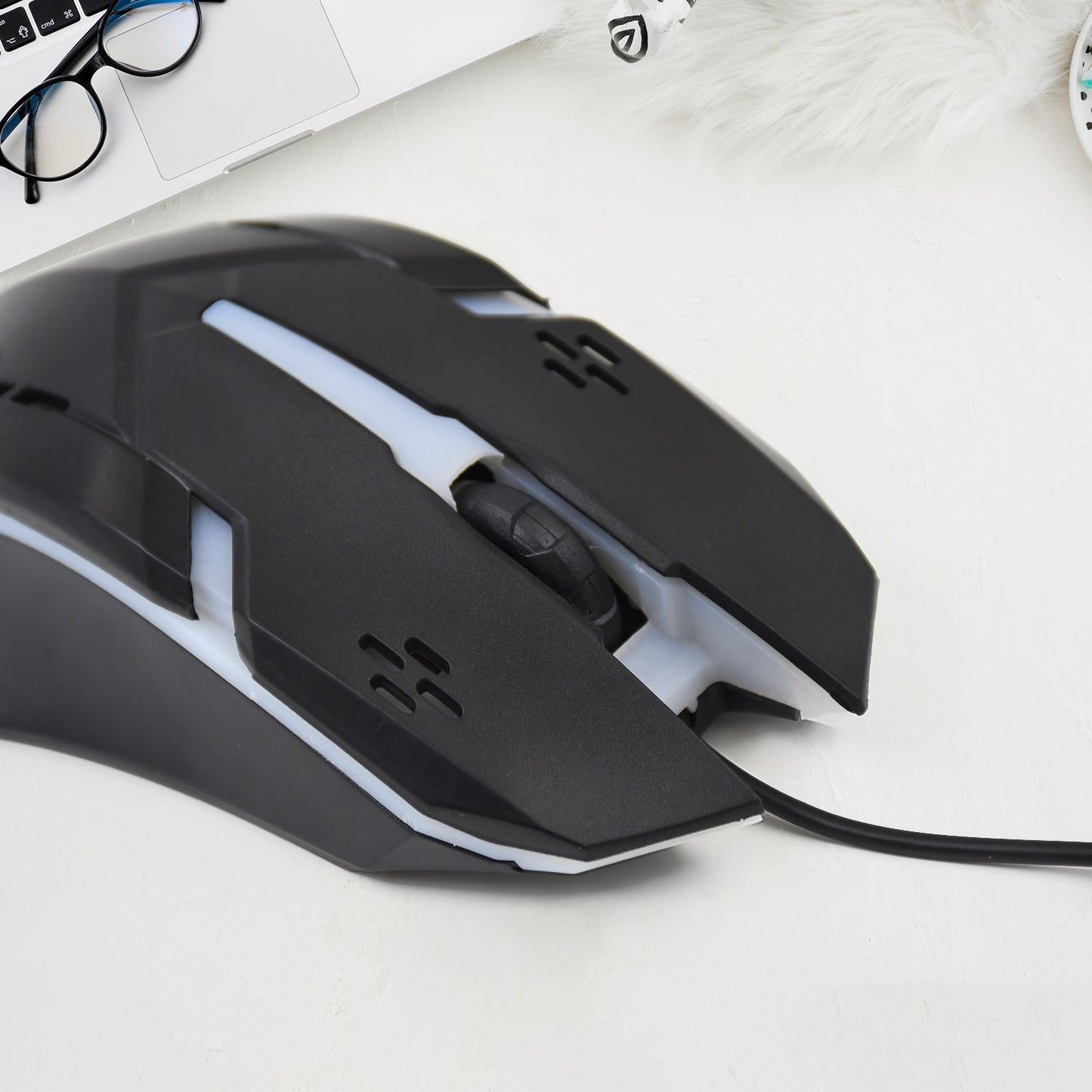 USB Wired Optical Mouse for Laptop and Computer (1 Pc) - Precision and Comfort