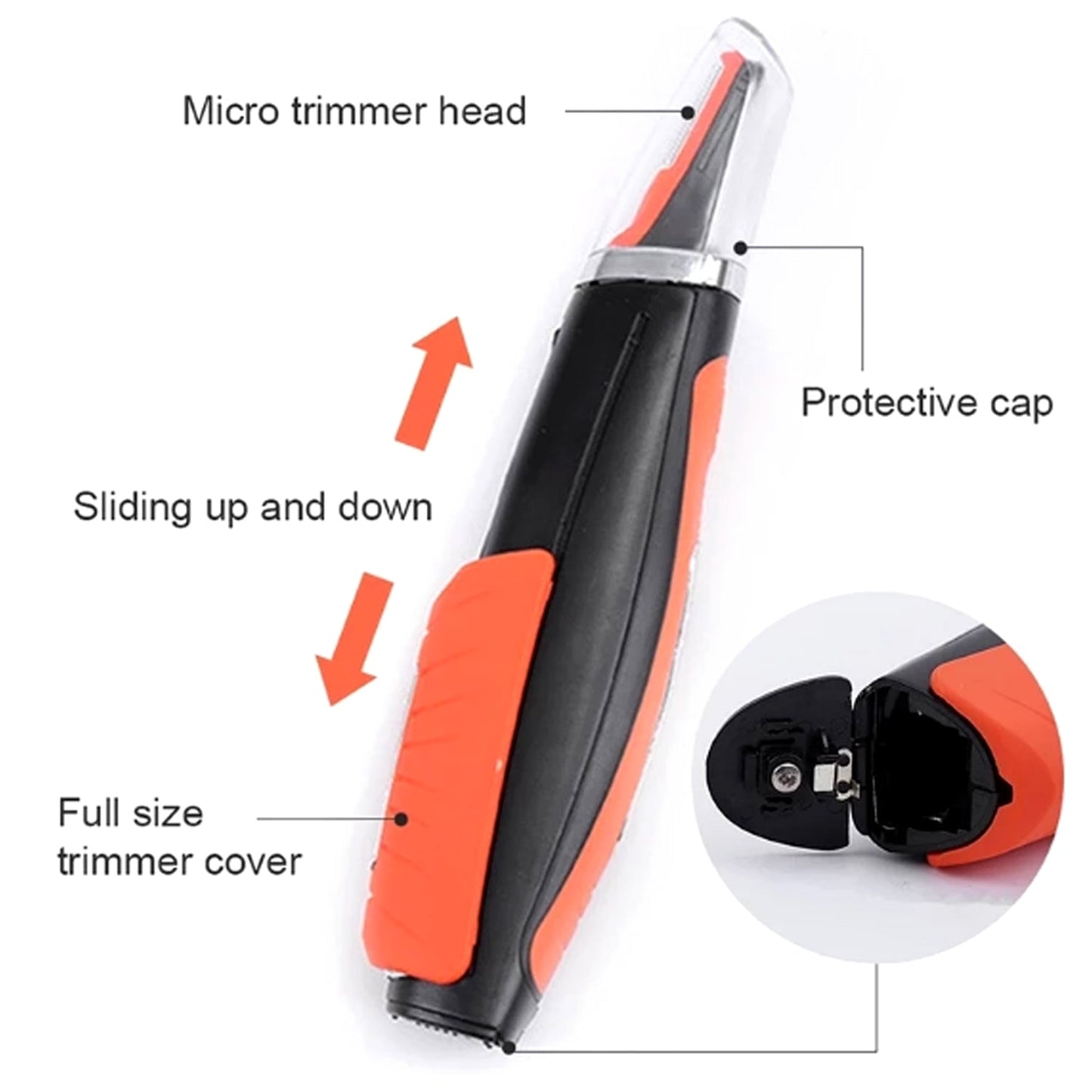 All-in-1 Pre Trimmer Versatile and Convenient Trimming Solution for Facial and Body Hair