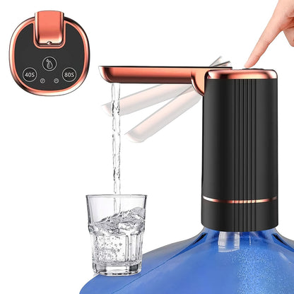 USB Rechargeable Automatic Portable Water Dispenser Pump for 20 Litre Bottles – Compact, Noiseless, and Effortless Water Dispensing for Home, Office, and Travel (1 Pc)