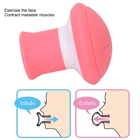 Face Lift Inhaling & Exhaling Tool - Silicone Face Slimmer