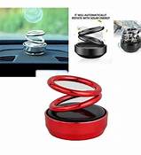 Solar-Powered 360° Double Ring Rotating Car Aroma Diffuser: Freshen Up Your Car, Home, or Office