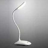 Portable LED Reading Light - Adjustable, Dimmable, Touch Control Desk Lamp