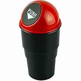 Mini Car Dustbin &amp; Ashtray – Keep Your Car Clean and Tidy!