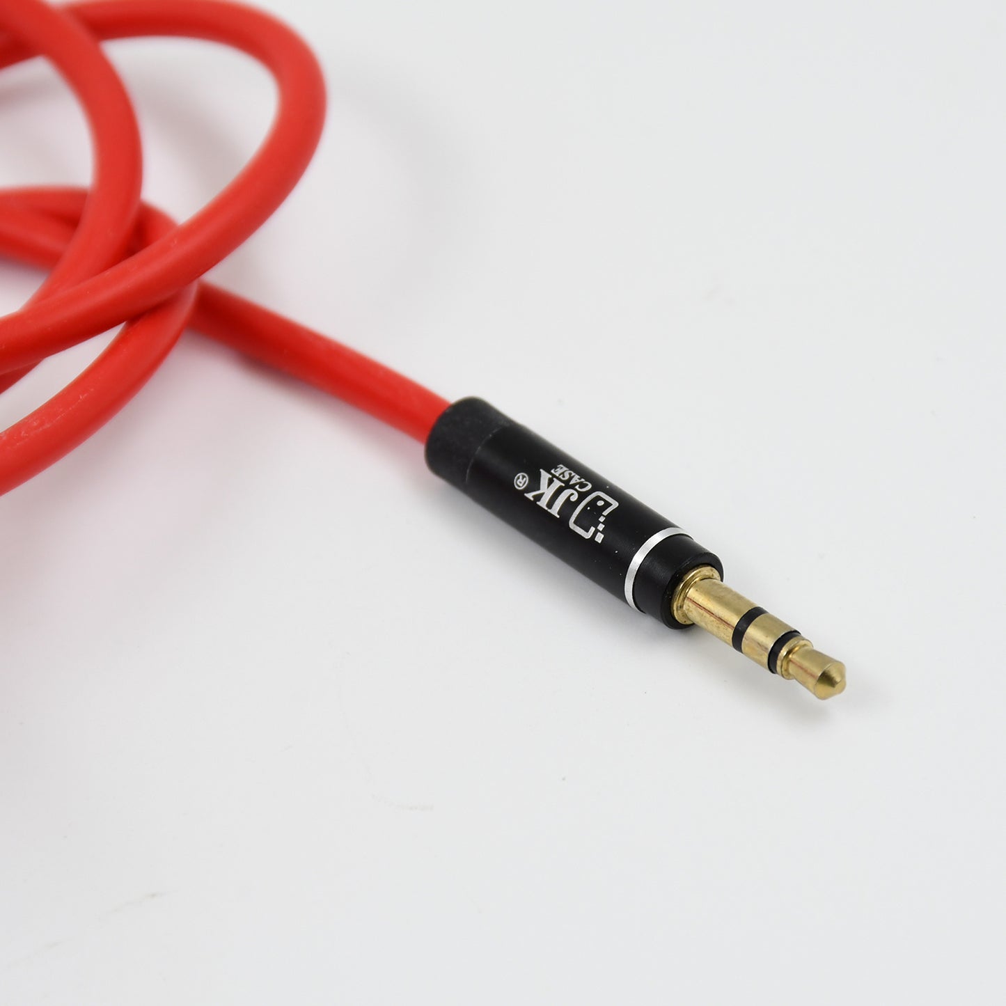 Premium 3.5mm Gold-Plated Aux Cable - 1000mm | Universal Compatibility for Mobile, Tablet, Home, and Car (1 Pc)