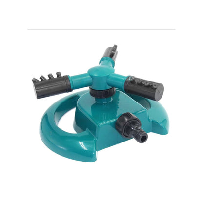 Garden Hose Water Sprinkler | 360° Rotating 3-Arm Design