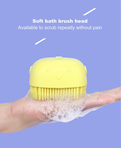 Soft Bristle Silicone Body Brush – Massage and Cleanse