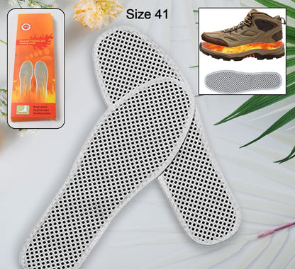 Massage Magnetic Self-Heating Insoles - Unisex Thermal Warm Shoe Pads (1 Pair)