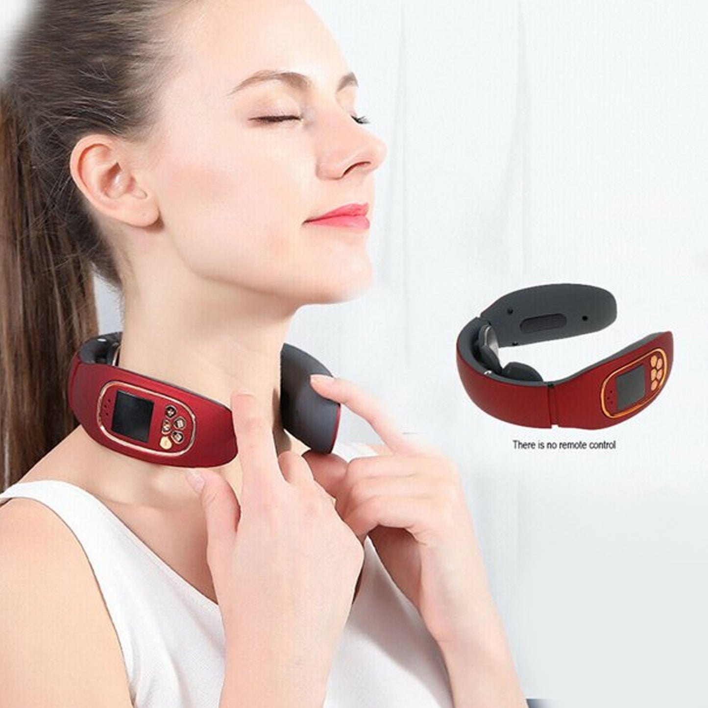 Smart Electric Pulse Massager – 3 Heads for Comprehensive Neck and Back Relief