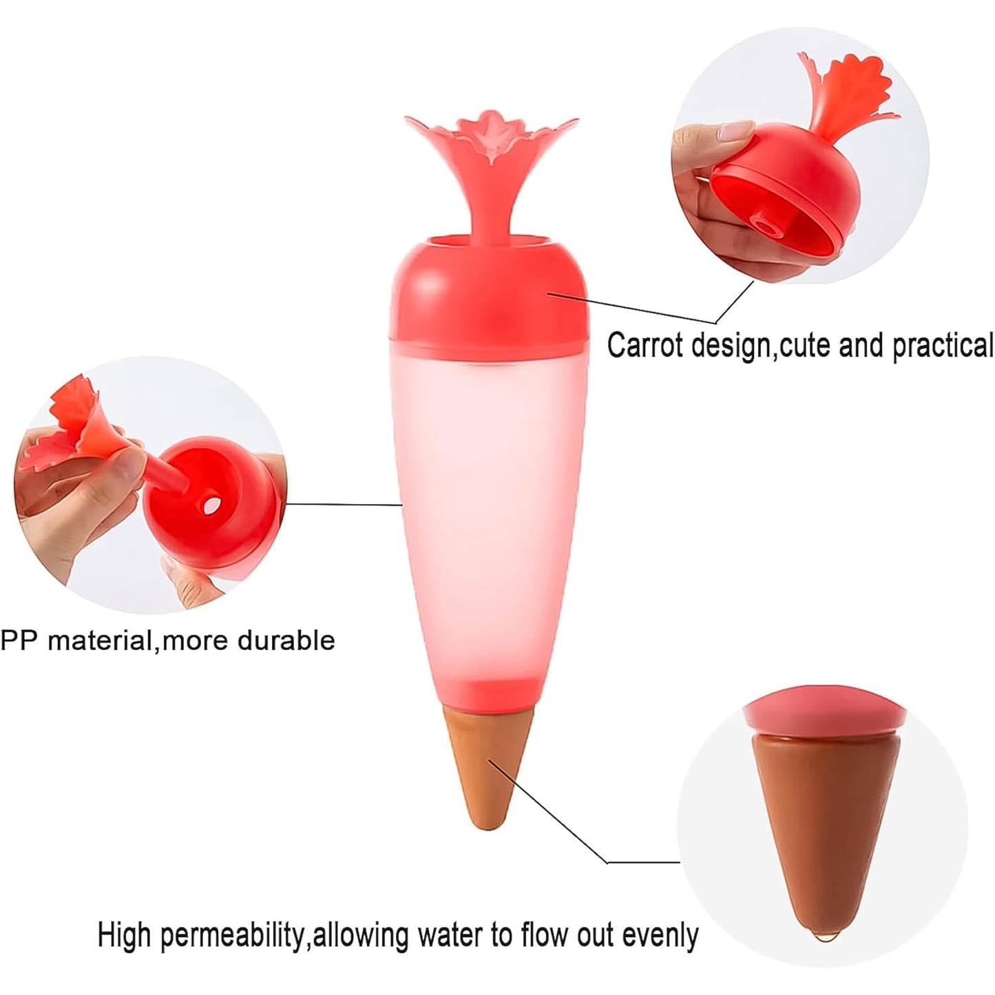 Self-Watering Spike Plant Watering System(1 Pc)