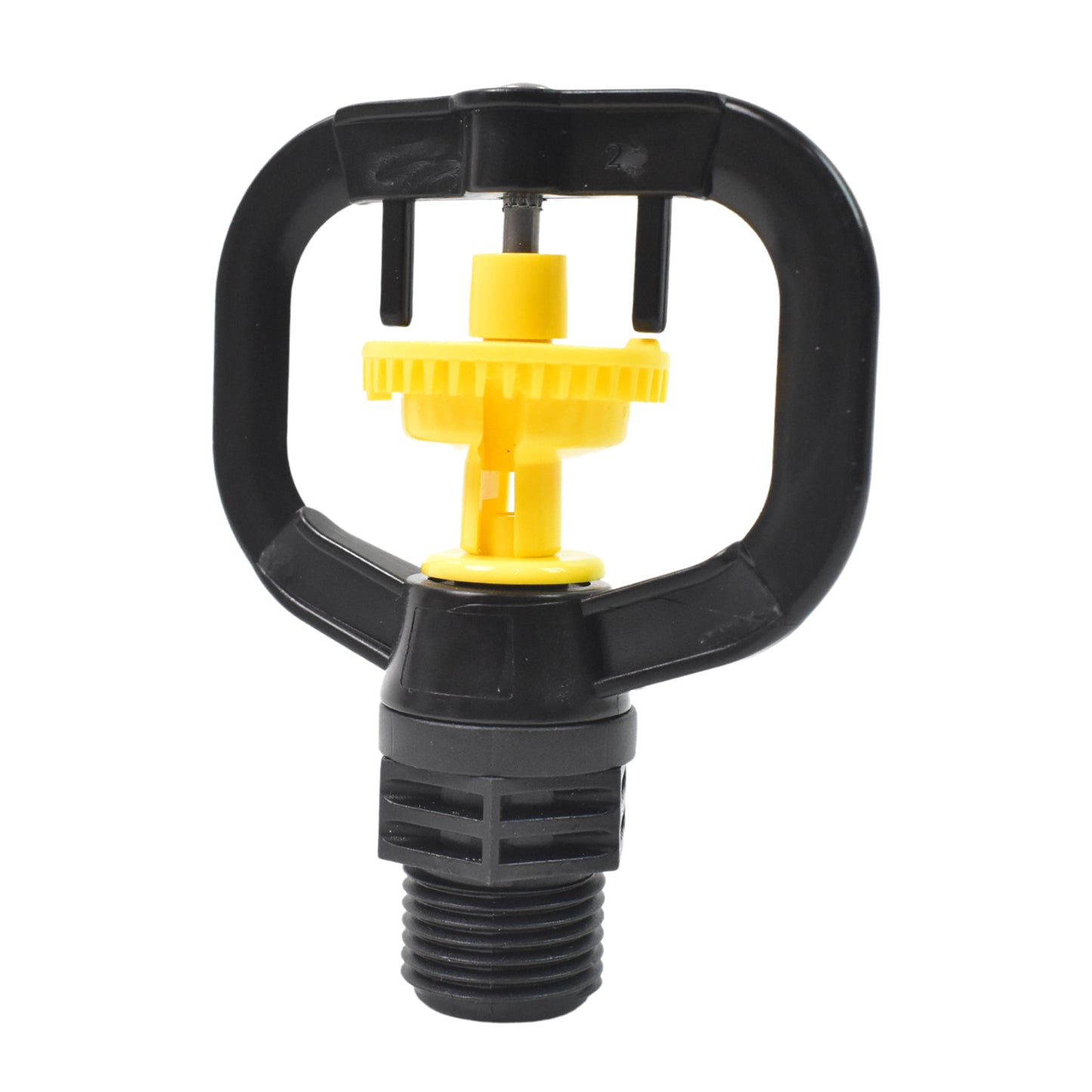 Rotating Irrigation Sprinkler - Plastic Spray Nozzle for Garden (1 Pc)