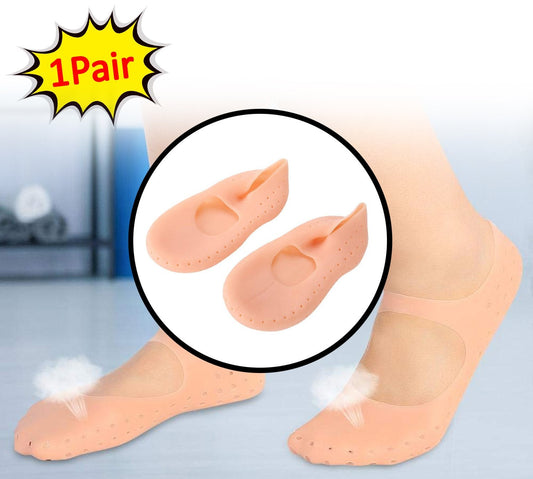 Moisturizing Socks with Anti-Crack Silicone Gel Foot Protector