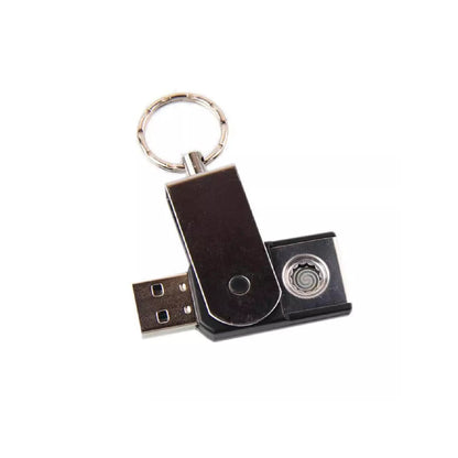 USB Mini Portable Lighter - Thin Metal, Creative Design