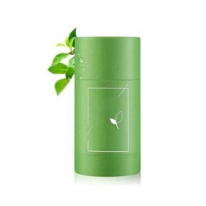 Elecsera Green Tea Purifying Clay Stick Mask Oil Control Anti-Acne Eggplant Solid Fine, Portable Cleansing Mask Mud Apply Mask, Green Tea Facial Detox"